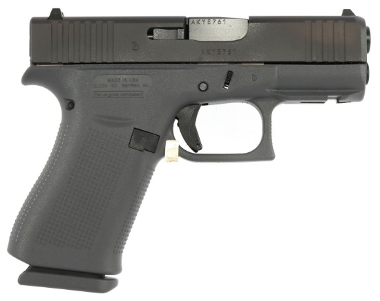 GLOCK 43X GRAY GAS NITRIDE 9MM 2X10RD PISTOL NIB