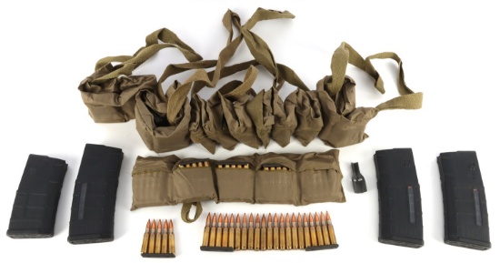 325 RDS .308 7.62X51 HIRTENBERGER AMMO & 4 PMAGS