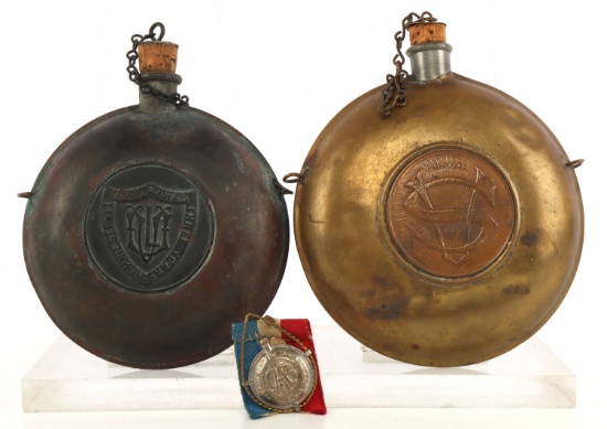 LOT 3 CIVIL WAR GRAND ARMY REPUBLIC CANTEEN ITEMS