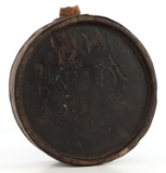 19TH CENTURY WOOD CANTEEN WAR OF 1812 NAPOLEONIC