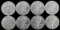 LOT 8 ONE OUNCE 2010 SILVER AMERICAN EAGLE COINS