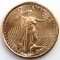 2002 GOLD 1/10 OZT OUNCE AMERICAN EAGLE BU COIN