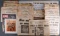 25 CHICAGO NEWSPAPER COLLECTION WWII MOON KENNEDY