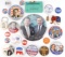 LOT OF VINTAGE REPUBLICAN POLITICAL BUTTONS