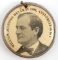 WILLIAM JENNINGS BRYAN 1900 DELEGATE BADGE