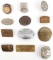 LOT OF 12 ANTIQUE OCCUPATION BADGES