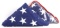 LOT OF 2 50 STAR US FLAGS FROM A FUNERAL HOME