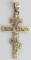 RUSSIAN ORTHODOX 14 KT YELLOW GOLD PENDANT