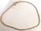 10KT YELLOW GOLD ROPE CHAIN BRACELET