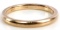 10K YELLOW GOLD BAND RING 7.5