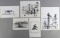 LOT 5 J. LIVINGSTON WILDLIFE ARTIST ORIG DRAWINGS