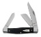 CASE XX BLACK MICARTA LARGE STOCKMAN POCKET KNIFE