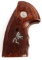 ONE PAIR OF COLT REVOLVER WOOD GRIPS