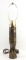 WWI AEF GIEVRES 75MM SHELL TRENCH ART DESK LAMP