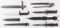 5 BAYONET LOT AK-47 6X2 FN FAL US M5A1 ENFIELD NO4