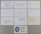 LOT OF 10 WWII US ARMY AIR CORPS PILOT SIGNATURES