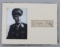 WWII GERMAN REICH WILLI BATZ CUT SIGNATURE