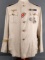 WWII GERMAN THIRD REICH AFRIKA CORPS TUNIC W MEDAL