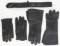WWII GERMAN SS STYLE LEATHER GLOVES AND SILK TIE