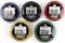 WWII GERMAN THIRD REICH OLYMPIC BADGES 1936 BERLIN