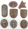 LOT OF 8 WWII GERMAN THIRD REICH SHIELDS