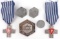 LOT 6 WWII GERMAN REICH HOLOCAUST MEDALS & COINS