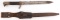 WWII GERMAN K98 DRESS BAYONET CARL EICKHORN