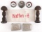 LOT OF 8 WWII GERMAN THIRD REICH VARIOUS SS ITEMS
