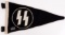 WWII GERMAN THIRD REICH SS PENNANT RZM