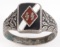 WWII GERMAN THIRD REICH SS MEMBER RING SIZE 10