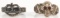 LOT OF 2 WWII GERMAN THIRD REICH RINGS