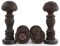 LOT OF 4 WWII GERMAN THIRD REICH HAND STAMPS