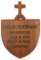 WWII GERMAN THIRD REICH SOLDIER MEMORIAL PLAQUE