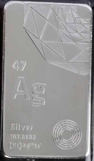 10 OZT SILVER BULLION BAR FROM ELEMETAL