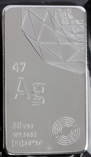 10 OZT SILVER BULLION BAR FROM ELEMETAL