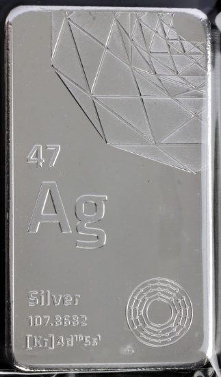 10 OZT SILVER BULLION BAR FROM ELEMETAL