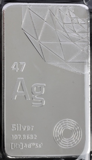 10 OZT SILVER BULLION BAR FROM ELEMETAL