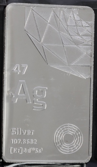 10 OZT SILVER BULLION BAR FROM ELEMETAL