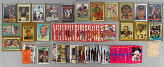 DEALERS LOT OF SPORTS CARDS TONY DORSETT ROOKIE