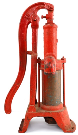 20 INCH ORIGINAL CAST IRON WELL PUMP W.L. DAVEY