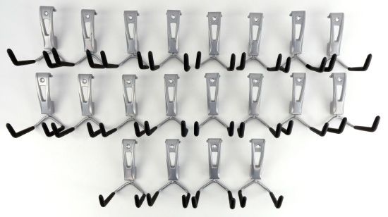 20 RUBBERMAID FAST TRACK GARAGE WALL MOUNTED HOOK