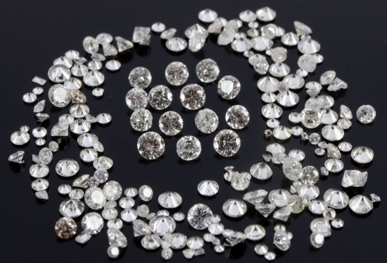 6.24 CTW RECLAIMED DIAMONDS MELEE
