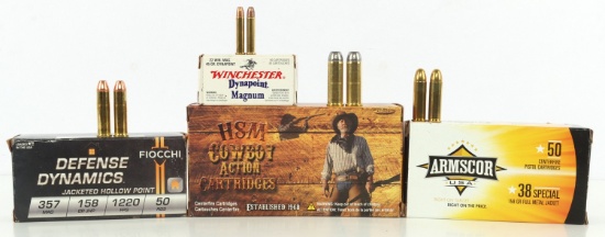 200 ROUNDS MIX AMMO 22 MAGNUM 357 44 MAGNUN 38 SPL