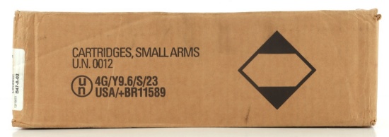 25 BOX 500 ROUNDS HORNADY 5.56 55 GRAIN FMJ AMMO