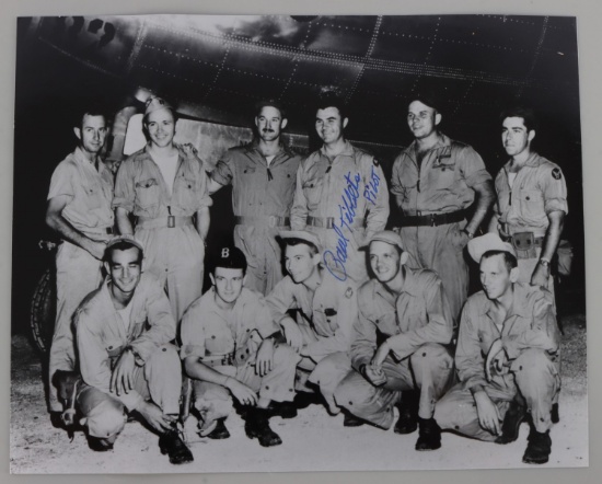 WWII PAUL TIBBETS ENOLA GAY ATOMIC BOMB SIGNATURE