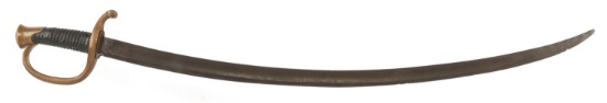 19TH CENTURY CAVALRY OFFICERS SABER BATTLE USED