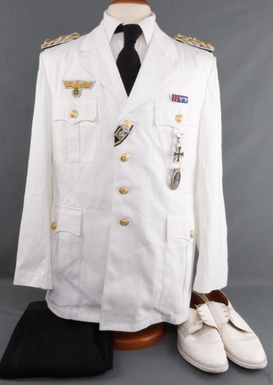 WWII GERMAN KRIEGSMARINE CAPTAIN UNIFORM