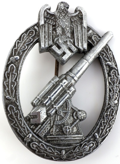 WWII GERMAN THIRD REICH ARMY ARTILLERY BADGE