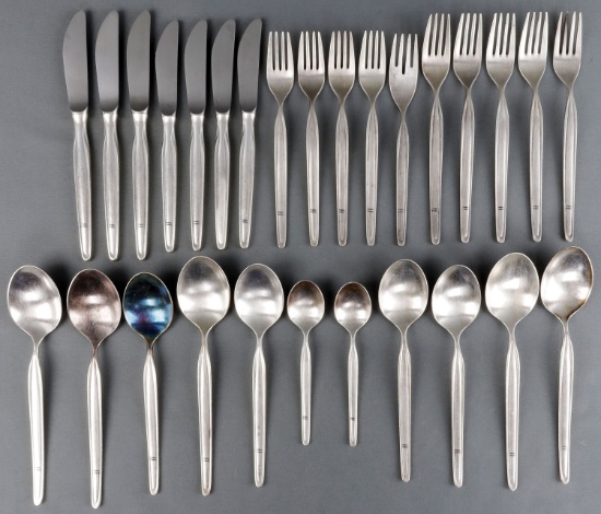 28 PC WWII GERMAN REICH WAFFEN-SS SILVERWARE LOT