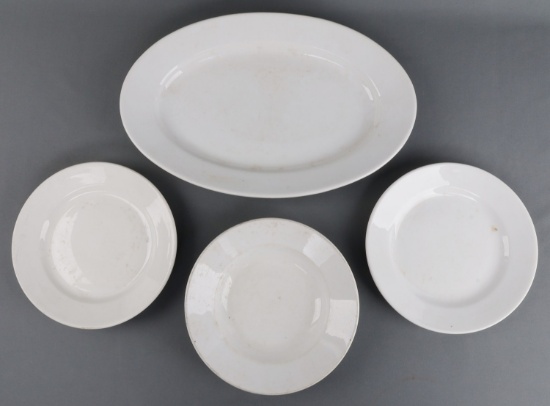 WWII GERMAN LUFTWAFFE WEHRMACHT PLATTER & BOWLS